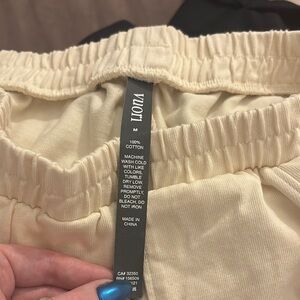 Vuori Mackenzie Cream Cotton Pants